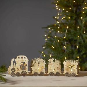 STAR TRADING LED dekoratívne svetlo Yuletide ako vianočný vlak vyobraziť