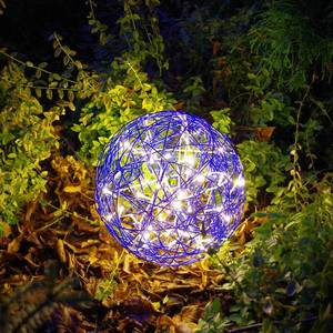 STAR TRADING LED 3D dizajnová lopta Galax Fun, Ø 30 cm, modrá vyobraziť