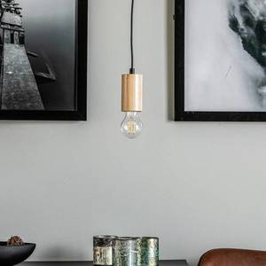 Eko-Light Závesná lampa Lines zo svetlého dreva, okrúhla vyobraziť