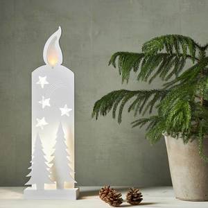 STAR TRADING Dekoračná LED lampa Grandy, Sviečka a jedle, 50 cm vyobraziť