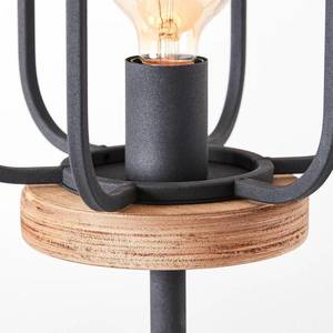 Brilliant Stojaca lampa Tosh s dreveným detailom vyobraziť