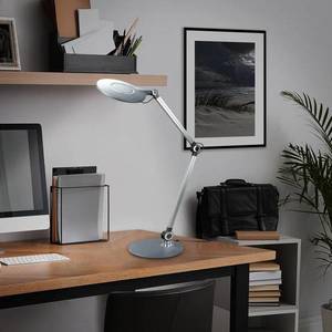 Briloner LED lampa na písací stôl Office, antracitová, CCT vyobraziť