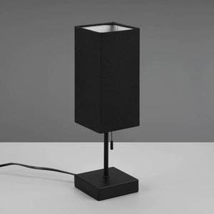 Reality Leuchten Stolová lampa Ole s pripojením USB čierna/čierna vyobraziť