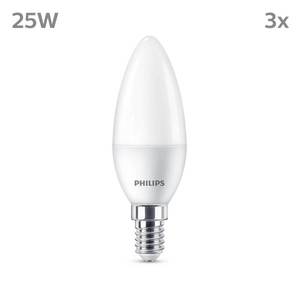 Philips Philips LED sviečka E14 2, 8W 250lm 2700K matná 3ks vyobraziť