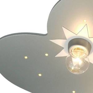 Niermann Standby Stropné svietidlo Oblak, titán, 5-pl, 20 LED bodov vyobraziť