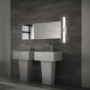 Briloner Kúpeľňové a zrkadlové svetlo Klak Brilo, chróm, 47 cm vyobraziť