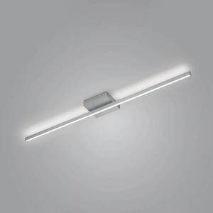 Knapstein Stropné LED svetlo Nuri up/down 1-plameňové nikel vyobraziť