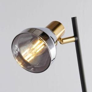 Searchlight Stolová lampa Classy s tienidlom z dymového skla vyobraziť
