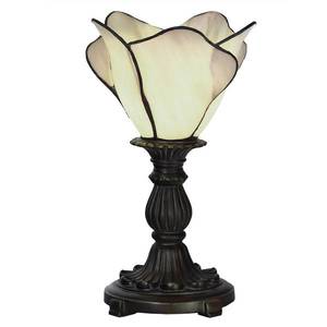 Clayre&Eef Stolová lampa 5LL-6099N, v krémovej, Tiffany štýl vyobraziť
