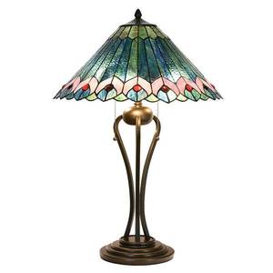 Clayre&Eef Stolová lampa 5LL-5391 v štýle Tiffany vyobraziť