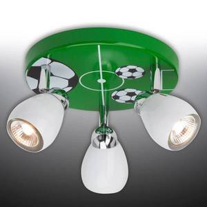 Brilliant Stropné LED svietidlo Soccer, tri svetlá vyobraziť