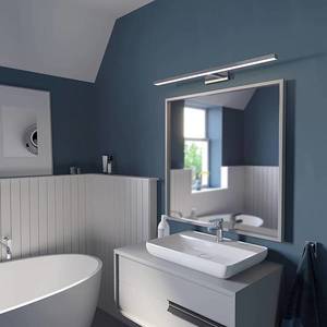 Lindby Linby Alenia zrkadlové LED do kúpeľne, 90 cm vyobraziť