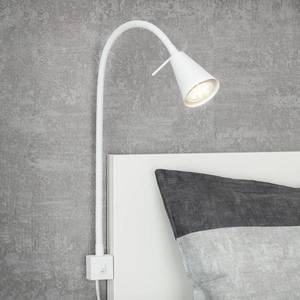 Briloner Nástenné svietidlo Tuso LED, montáž na posteľ, biele vyobraziť