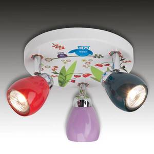 Brilliant Stropné LED svietidlo Birds, 3-plameňové vyobraziť