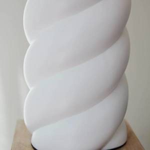 PR Home PR Home Spin lampa Ø 35 cm biela/ľan prírodná vyobraziť