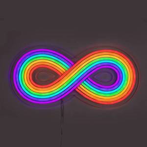 SELETTI Nástenné LED svetlo Rainbow Revolution viacfarebná vyobraziť
