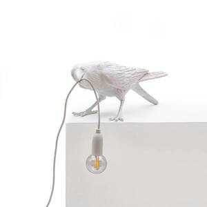 SELETTI Terasové LED svietidlo Bird Lamp, hrajúce biela vyobraziť