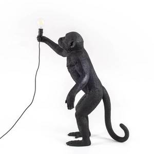 SELETTI LED svietidlo Monkey Lamp stojacia čierna vyobraziť