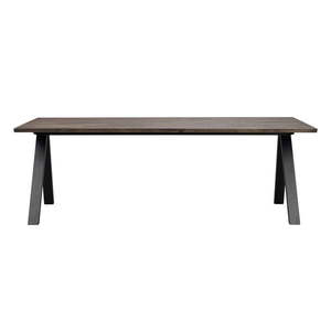 Rozkladací jedálenský stôl s doskou z dubového dreva 220x100 cm Carradale - Rowico vyobraziť
