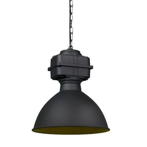 Inteligentná priemyselná závesná lampa čierna 38, 5 cm vrátane A60 WiFi - Sicko vyobraziť
