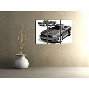 Ručne maľovaný POP Art obraz Ford Mustang (POP ART obrazy) vyobraziť