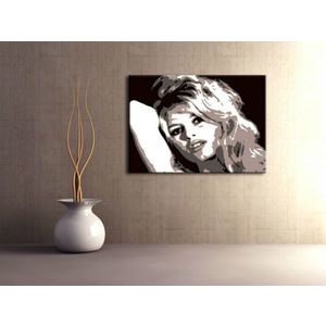Ručne maľovaný POP Art obraz Brigitte Bardot (POP ART obrazy) vyobraziť