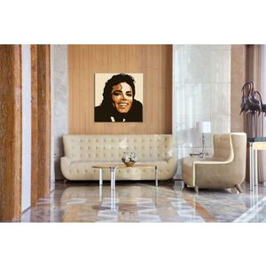 Ručne maľovaný POP Art obraz Michael Jackson (POP ART obrazy) vyobraziť