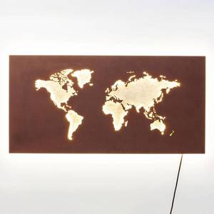 KARE Nástenné svietidlo KARE Map LED s káblom a zástrčkou vyobraziť