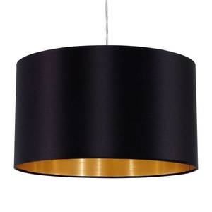 EGLO Textilná závesná lampa Lecio, 38 cm čierna vyobraziť