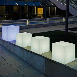 Newgarden Solárne svetlo Newgarden Cuby cube, výška 20 cm vyobraziť