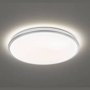 FISCHER & HONSEL Jaso LED stropné svietidlo, stmievateľné, Ø 40 cm, strieborná vyobraziť