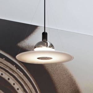 FLOS FLOS Frisbi – závesná lampa s bielym diskom vyobraziť
