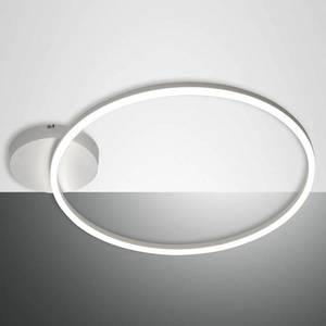 Fabas Luce Stropné LED svietidlo Giotto 1-pl., biele vyobraziť