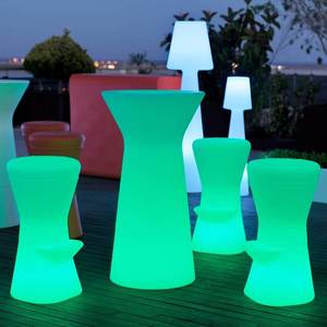 Newgarden Newgarden Corfu LED barová stolička so solárnou batériou+na dobíjanie vyobraziť