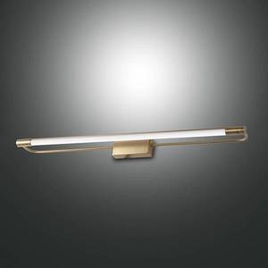 Fabas Luce Nástenné LED svietidlo Rapallo mosadz IP44 60 cm vyobraziť