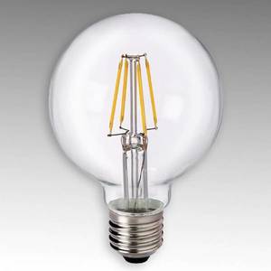 Sylvania LED žiarovka globe E27 4, 5W 827 G80 filament číra vyobraziť