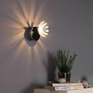 Eco-Light Nástenné LED svietidlo Bloom strieborné vyobraziť