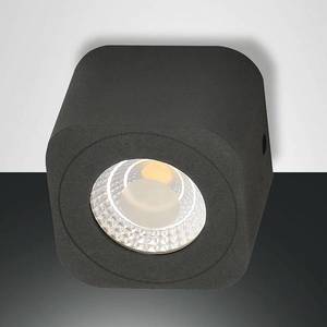 Fabas Luce Hranaté LED svietidlo Downlight Palmi antracitové vyobraziť