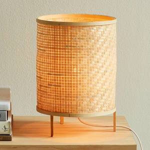 Nordlux Stolná lampa Trinidad z prírodného bambusu vyobraziť