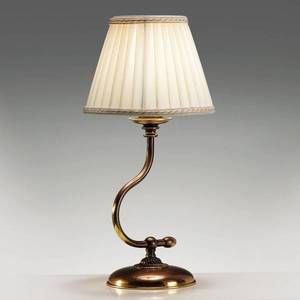Cremasco Stolná lampa Classic so zakriveným rámom vyobraziť