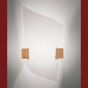 Domus Dizajnérske nástenné svetlo PLAN B, svetlé drevo vyobraziť