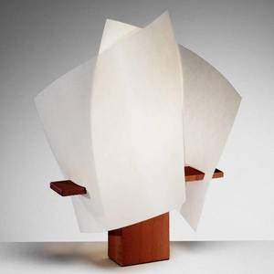 Domus Dizajnérska stolná lampa PLAN B, gaštan vyobraziť
