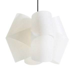 Domus Závesná lampa Julii, bielo-antracitová, Ø 54 cm vyobraziť