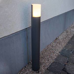 LUTEC LED chodníková lampa Cyra, otočná hlava lampy vyobraziť