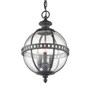 KICHLER Vonkajšia závesná lampa Halleron viktoriánsky štýl vyobraziť