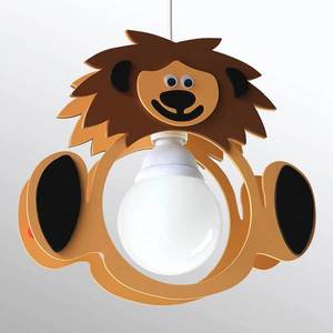 Elobra Závesná lampa do detskej izby lev Leo vyobraziť
