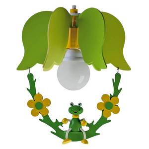 Elobra Závesná lampa Žaba v tvare kvetu s hojdačkou vyobraziť