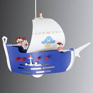 Elobra Závesná lampa Pirátska loď pre detskú izbu vyobraziť