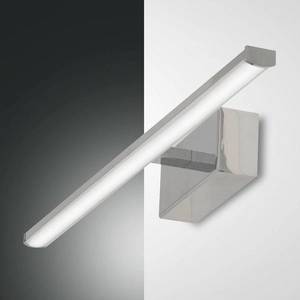 Fabas Luce Nástenné svietidlo LED Nala, chróm, šírka 50 cm vyobraziť