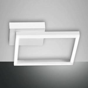 Fabas Luce Stropné LED svetlo Bard 27 x 27 cm, biele vyobraziť